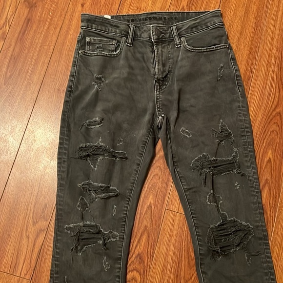 American Eagle Airflex+ Ripped Skinny Jeans - Picture 2 of 4